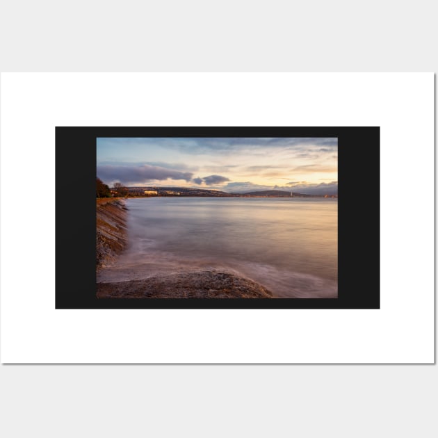 Swansea Bay from West Cross Wall Art by dasantillo